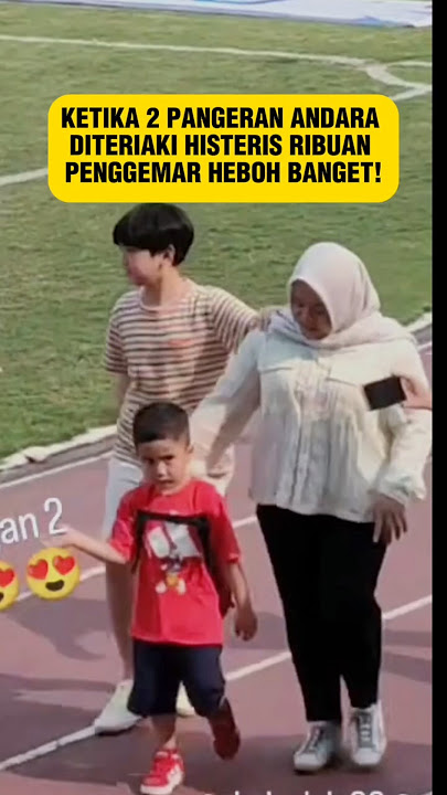 SECONDS WHEN RAFATHAR RAYYANZA WAS SHOUTED BY THOUSANDS OF FANS, SO HYSTERIC! #rafathar #rayyanza...