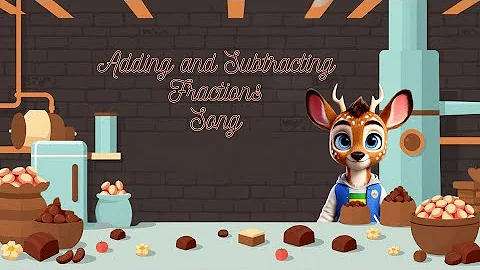Adding and Subtracting Fractions Song - Music Video for Kids!