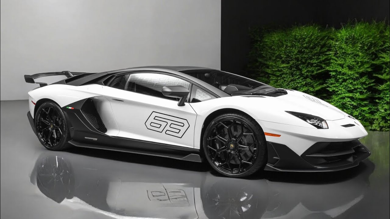 自動車 Lamborghini Aventador Limited Edition The Lamborghini Aventador SVJ 63 : Exclusive Review of the