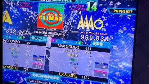 [DDR] TRIP MACHINE CLIMAX(X-special) CSP 999,930 (14 SDP #2!!!)