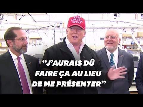 Trump regrette de ne pas être médecin pour lutter contre le coronavirus Trump regrette de ne pas être médecin pour lutter contre le coronavirus