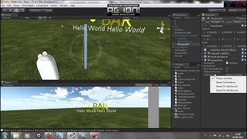 UnityMakeGames Come creare una semplice animazione dentro a Unity