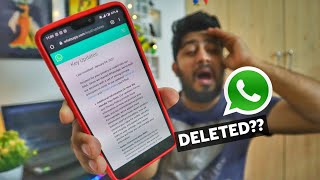 #Whatsapp Delete ஆகிடும் இத  பண்ணலனா😰 | Whatsapp Privacy Update 2021 in Tamil