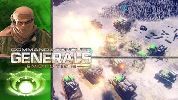 GLA vs USA - 2 vs 2 Brutal - Generals Evolution 2021