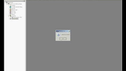 How to upload PLC program in CX-Programmer (CJ1M)