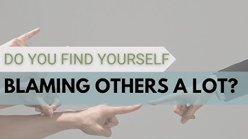 "The Anxiety Therapist" Vlog - Do you find yourself blaming others a lot?