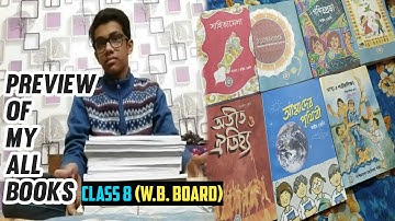 Preview of all books (Class 8-WBBSE ) I Go and Pro With Rajdeep