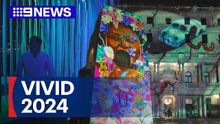 Vivid 2024 festival under way in Sydney | 9 News Australia