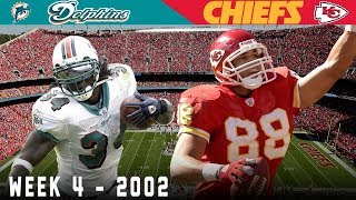 Tony Gonzalez's BIGGEST Game! (Dolphins vs. Chiefs, 2002)
