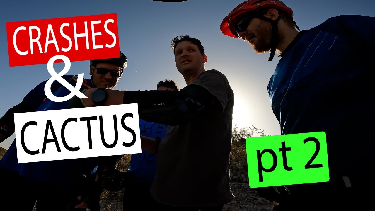 OTB THIS IS WHY WE WEAR HELMETS Crashes and Cactus Pt 2