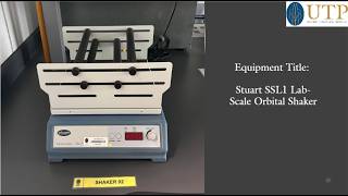 Stuart SSL1 Lab Scale Orbital Shaker