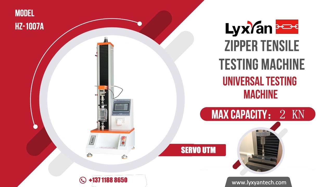 Customized Zipper Tensile Strength Test Machine Suppliers