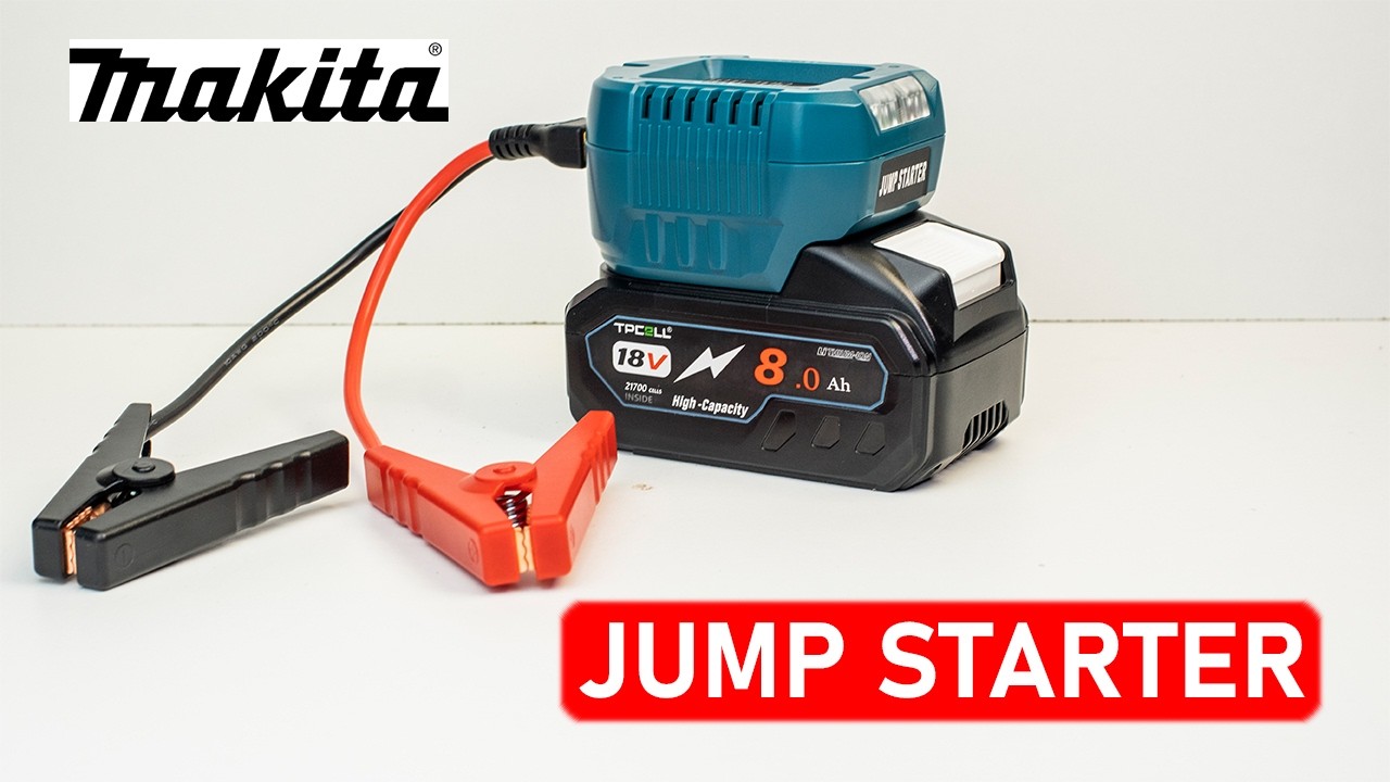 Как завести машину от Makita 18V? Тест Jump Starter 30A с AliExpress