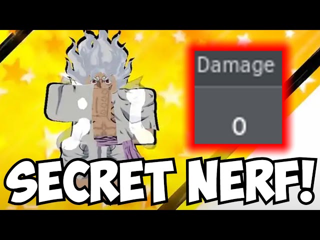 Luffy 7 Star Now Does 0 Damage... (Secret Nerf) class=