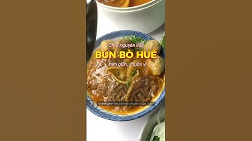 🔥🍜 Bún Bò Huế – Vietnam’s Spicy Beef Noodle Soup! #BunBoHue #Travel #StreetFoodVietnam #GoSmartA