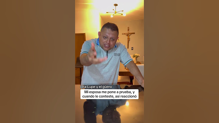 Mi esposa me pone a prueba, y cuando le contesté así reaccionó