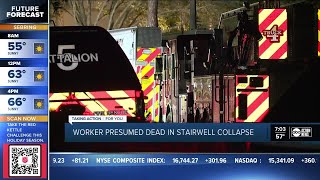 Body recovered following stairwell collapse in Clearwater parking garage