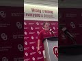 John Mateer 'getting tired of' making mistakes after two INTs for OU vs New Mexico #sooners