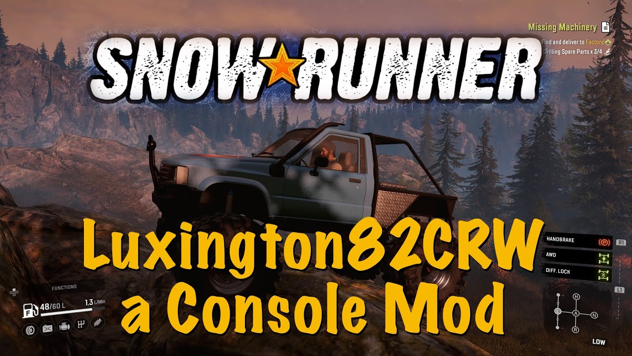 SnowRunner - Luxington82CRW - a Console Mod