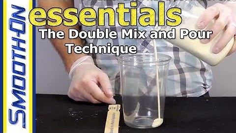 How to Mix Casting Resin - Double Mix and Pour | Mold Making Essential