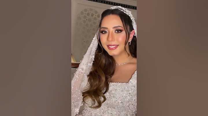 بكاء غير متوقع من العروس وخربت كل المكياج لحظة شافت وجها #اكسبلور #bride #makeupartist #wedding