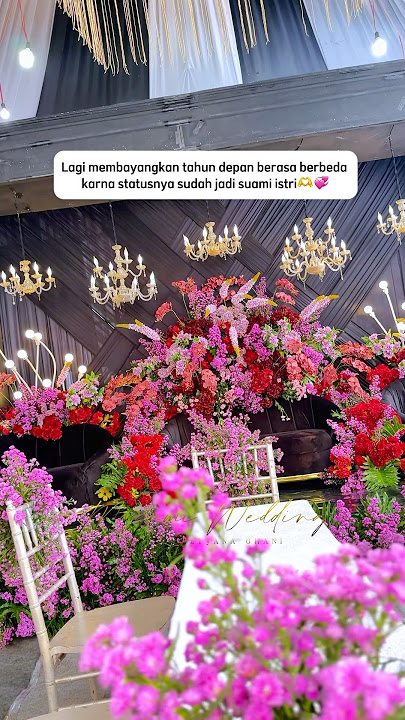 Mayumi Wedding Dekorasi,Solusi tepat pernikahan di Halaman Rumah✨