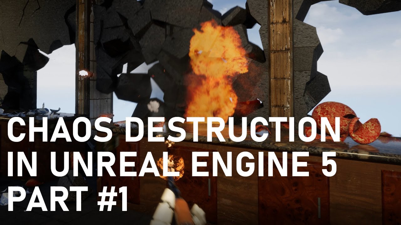 Unreal Engine 5 Early Access - Chaos Destruction Tutorial (out of date