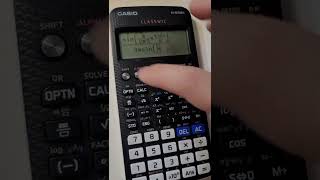 sin값계산기사용법CASIO fx-570ex sin계산시각도값(라디안값을각도값으로)을넣어계산 screenshot 3