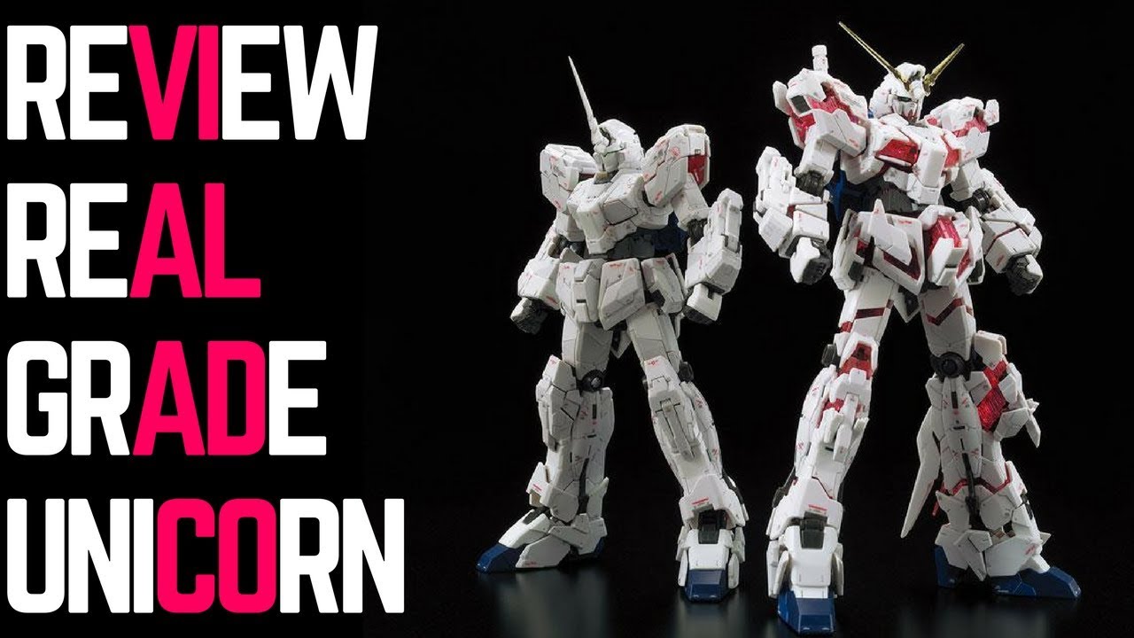 Real Grade Unicorn Gundam Kit Review