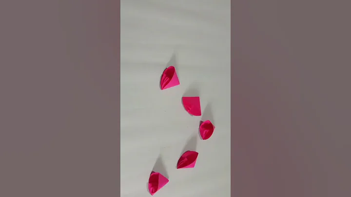 #shorts HOW TO MAKE ORIGAMI CHERRY BLOSSOM FLOWER 🌸🌸🌸🌸🌸🌸🌸