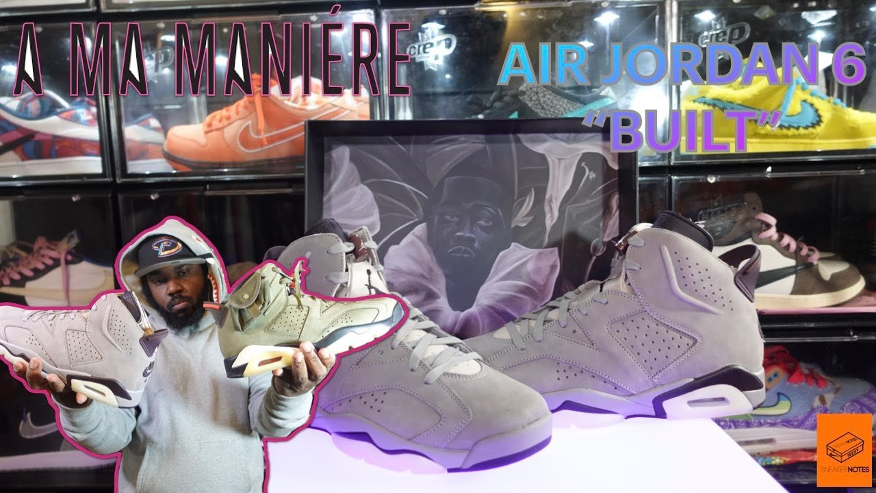 A MA MANIERE AIR JORDAN 6 UNBOXING - YouTube