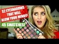 $2 EYESHADOWS?! | Coastal Scents | SWATCHES & DUPES | 45 SHADES!