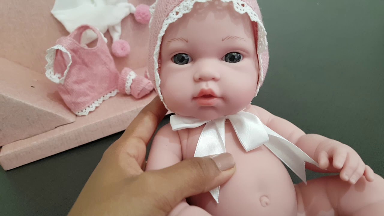 Mini Boneca Bebê Reborn Realista - Lena