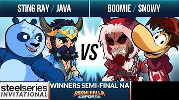 Sting Ray & Java vs Boomie & Snowy - Winners Semi-Final - SteelSeries Invitational 2022 - NA 2v2