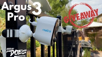 Reolink Argus 3 Pro (2K Camera) Review + Giveaway!