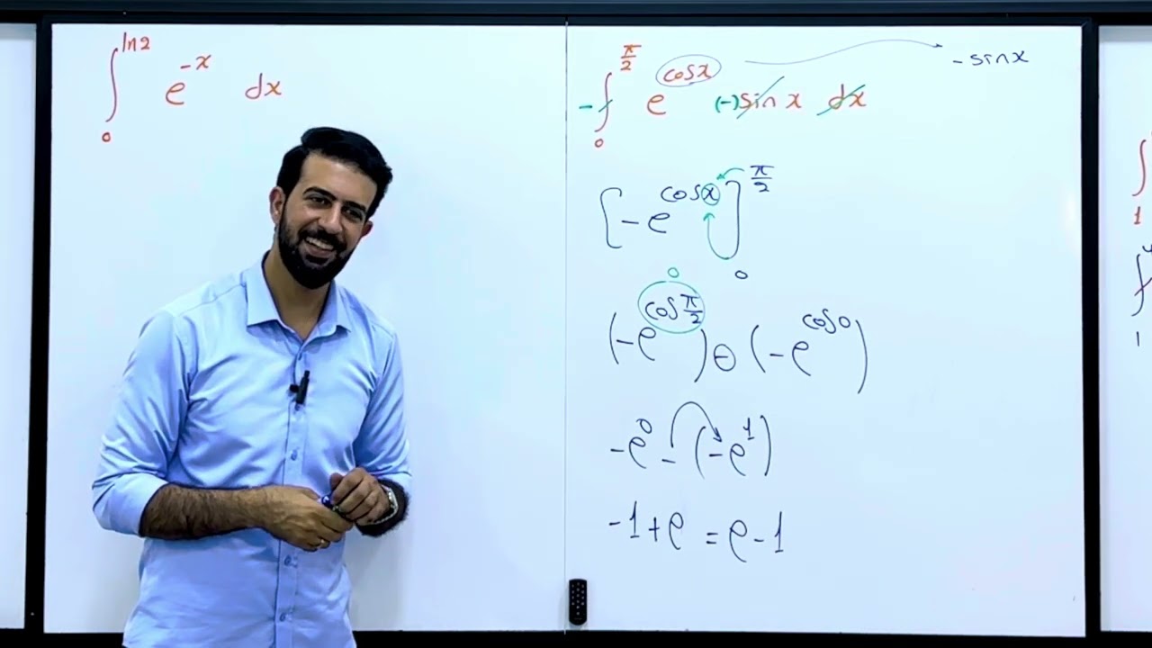 تكامل دالة ( e )