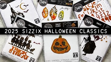 Tim Holtz 2025 Sizzix Halloween Classics