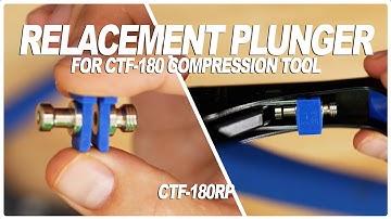 Jonard Tools Replacement Plunger for CTF-180 Compression Tool (CTF-180RP) Product Video