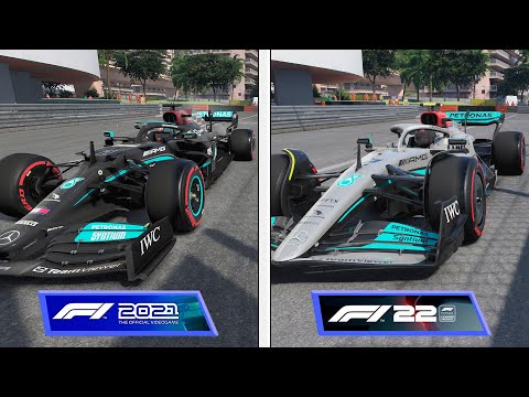 : F1 2021 vs F1 2022 | Graphics Evolution