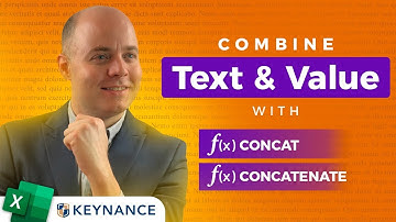 Combine Text & Values in Excel like a pro!