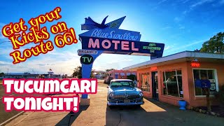 Exploring Tucumcari New Mexico | Experiencing the Neon Lights and a Historic Motel on Route 66