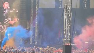 The Stone Roses - Flower Of Scotland National Anthem Live @ Hampden Park