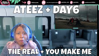 REACTING TO [ATEEZ(에이티즈) - ‘멋(The Real) (흥 : 興 Ver.)’ ] + [DAY6 "You make Me"]