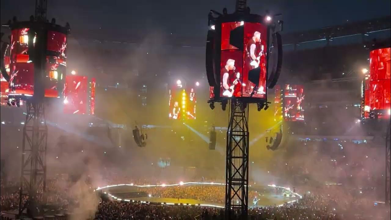 Metallica 'Battery' MetLife Stadium August 4 2023 YouTube