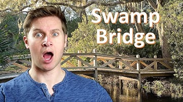 Building a Swamp Bridge in Solo Survival Minecraft Bedrock