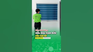 Rèm cửa đẹp, rèm cầu vống cản sáng chống nắng cho cửa sổ #shortvideo #youtubeshorts