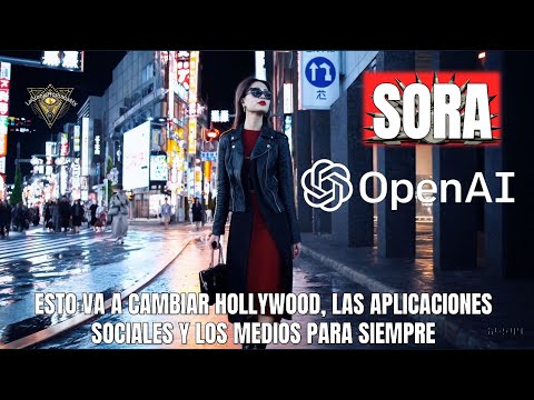 #OpenAI cambiara el mundo completamente #SORA : El NUEVO MODELO de GENERACIÓN de VÍDEO