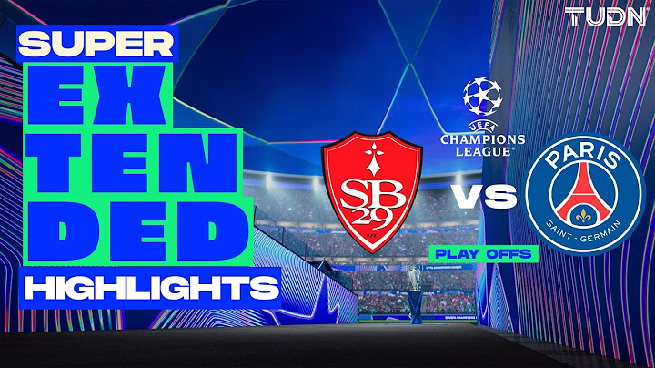 SUPER EXTENDED HIGHLIGHTS | Stade Brestois vs PSG | UEFA Champions League 24/25 J8 | TUDN