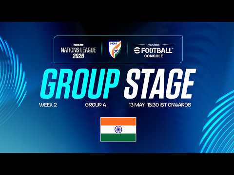 FIFAe Nations League 2026™ ft. eFootball™️ Console | eTigers | Week 2 | Day 1 | LIVE — football video