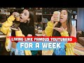 Living Like Your Fave Youtubers FOR A WEEK!! Emma, David Dobrik, Jeffree, LaurDIY & Alisha Marie!!